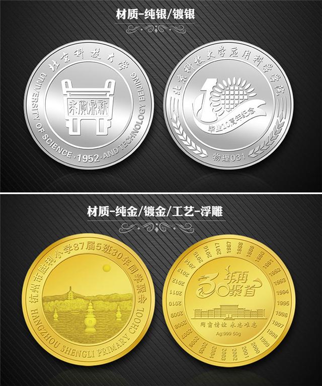 活动纪念金银币定制